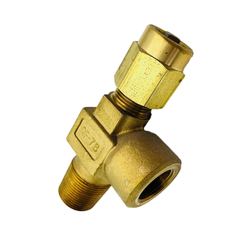 QF-7B Flapper Type Brass Oxygen O2 Cylinder Valve