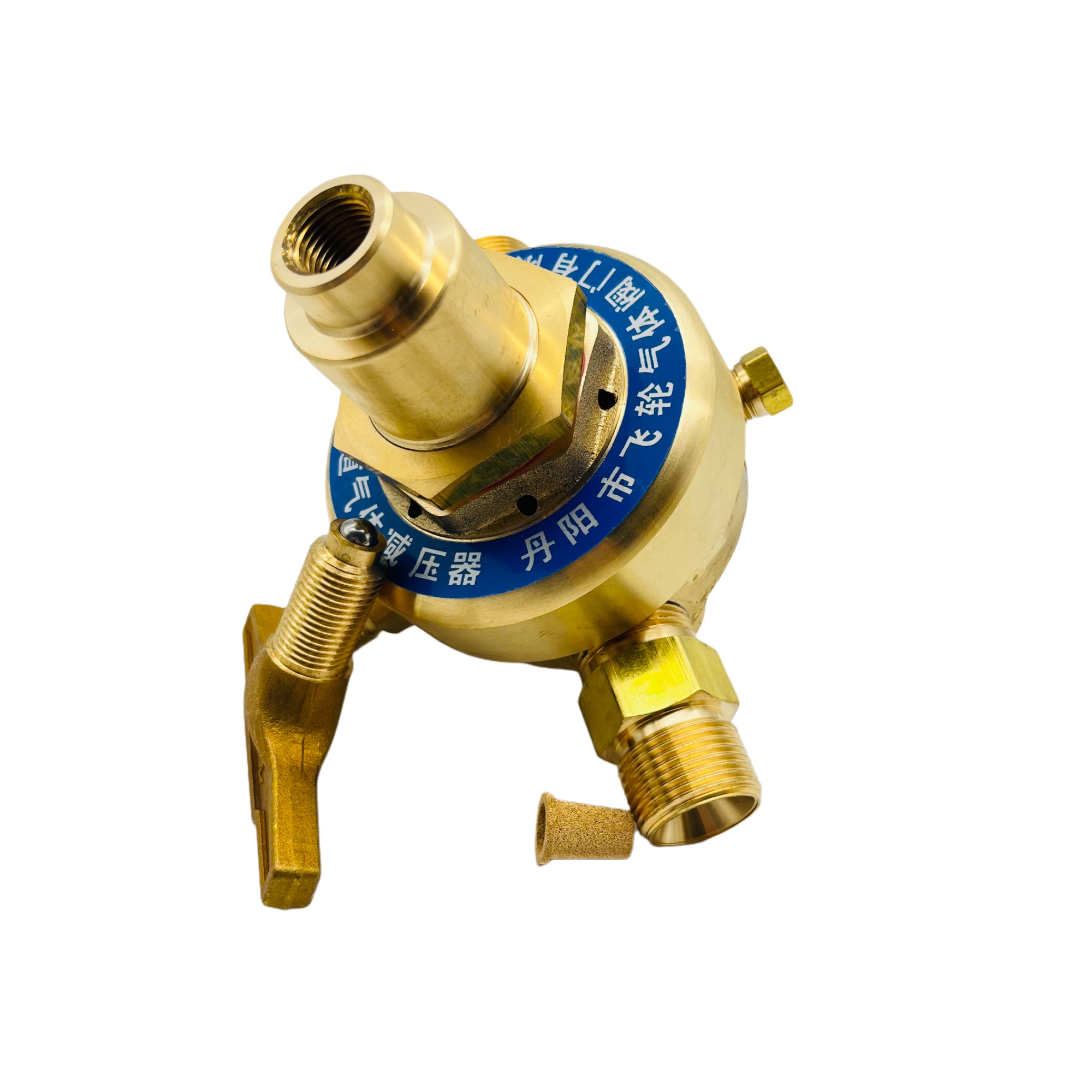 MYQJ-12D Panel Type Brass Oxygen Welding Regulator Pressure Reducer 