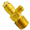 CGA300 High Pressure Industrial Brass C2H2 Acetylene Cylinder Valve