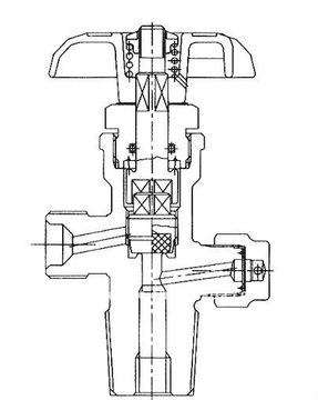 QF-2A Shaft Coupling Type Brass Carbon Dioxide CO2 Cylinder Valve 