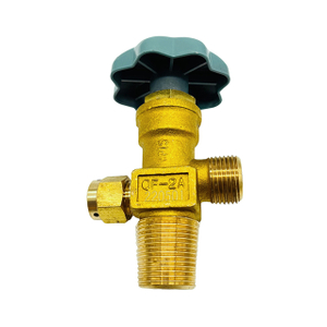 QF-2A Shaft Coupling Type Brass Carbon Dioxide CO2 Cylinder Valve 