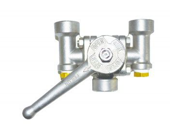 DQS-15 DQ15F-40P Cryogenic Three-way Ball Valve Used for Liquid Gas Storage