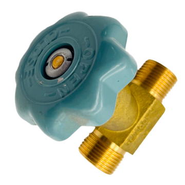 QJT150-4 Gas Pipe Fitting Brass Right Angle Globe Valve