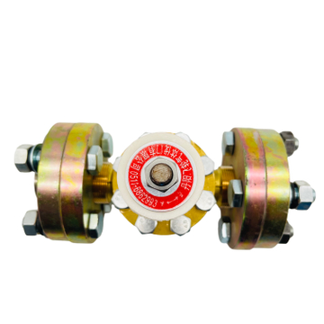 QJT200-20 High Pressure Brass Gas Pipe Station Flange Stop Valve