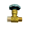 QJT150-4 Gas Pipe Fitting Brass Right Angle Globe Valve