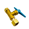 QJT200-10 Brass Hydrogen Shut Off Gas Pipe Line Globe Valve
