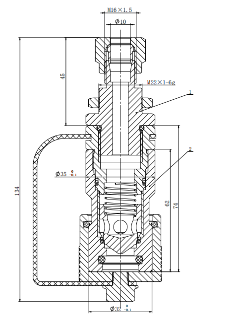 CQF-4 CNG Filling Nozzle NGV2 Natural Gas Valve for Heavy Truck