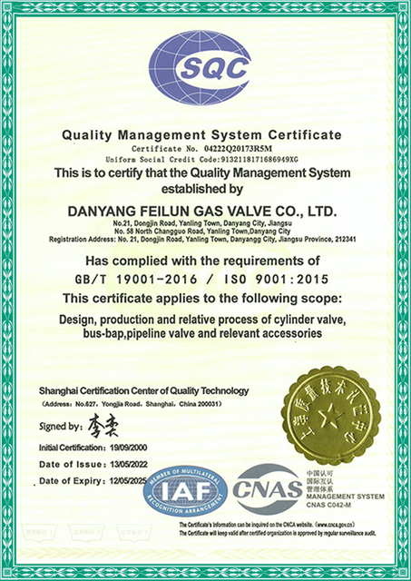 9001-Certificate-(2025.5.12)-Danyang-Flywheel-Gas---British
