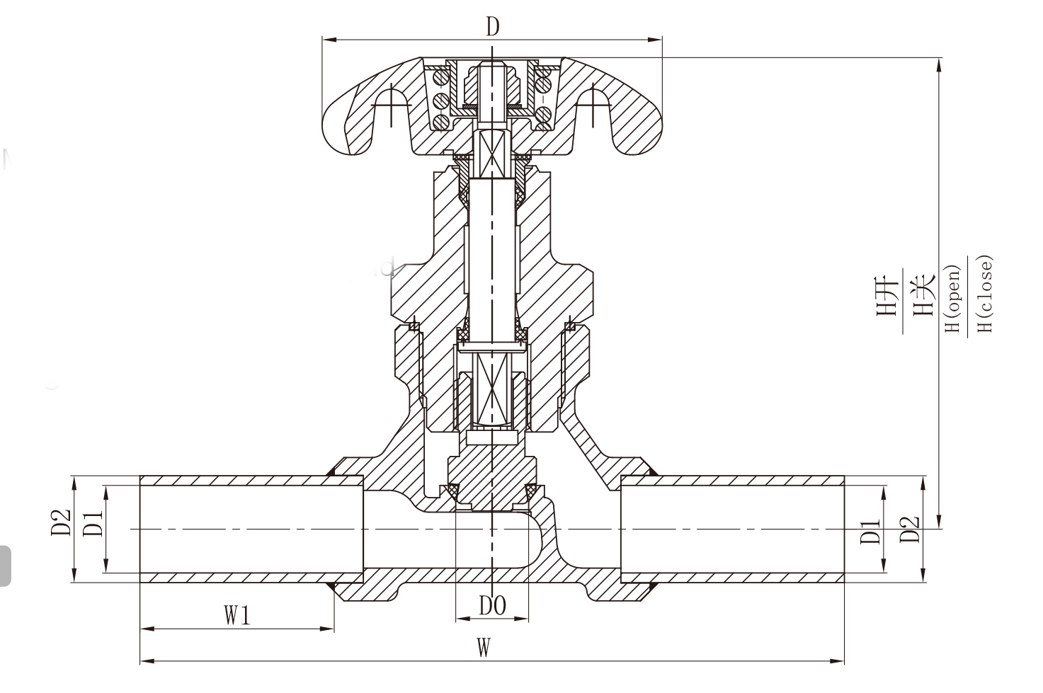 DJ-15B/18.5 LNG Cryogenic Globe Valve for Storage Tank