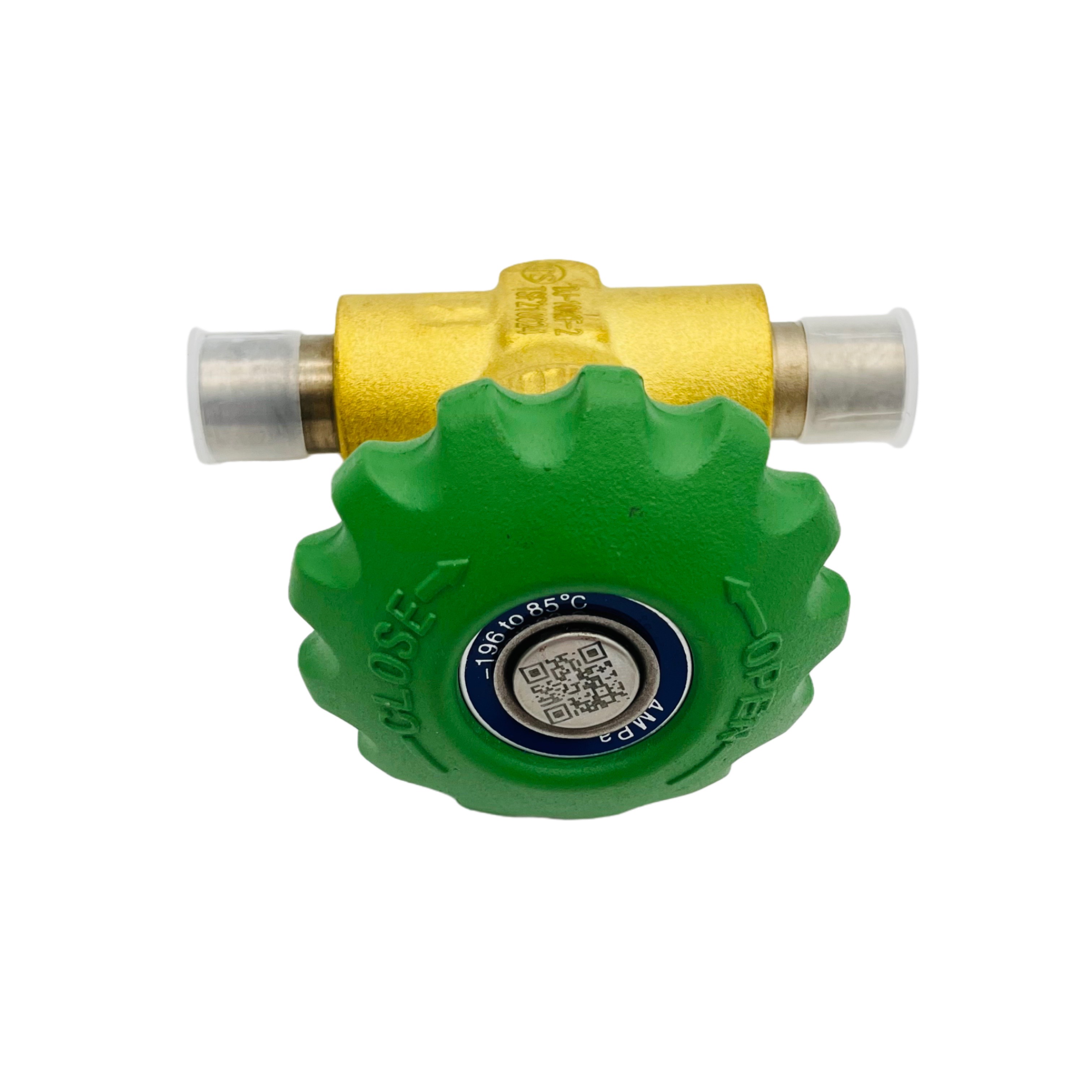 DJ-10ACF-2 Green Handwheel Short Stem Cryogenic Globe Valve