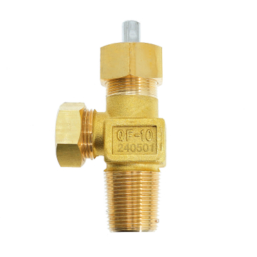 QF-10 Brass SS316 Monel400 Stem Cl2 Needle Chlorine Cylinder Valve 