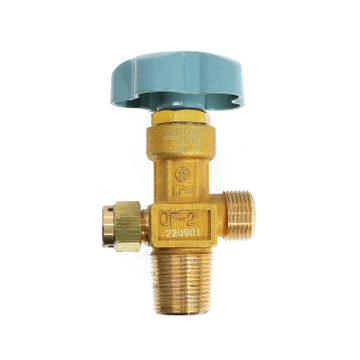 QF-2 Flapper Type Industrial Brass Oxygen O2 Cylinder Valve